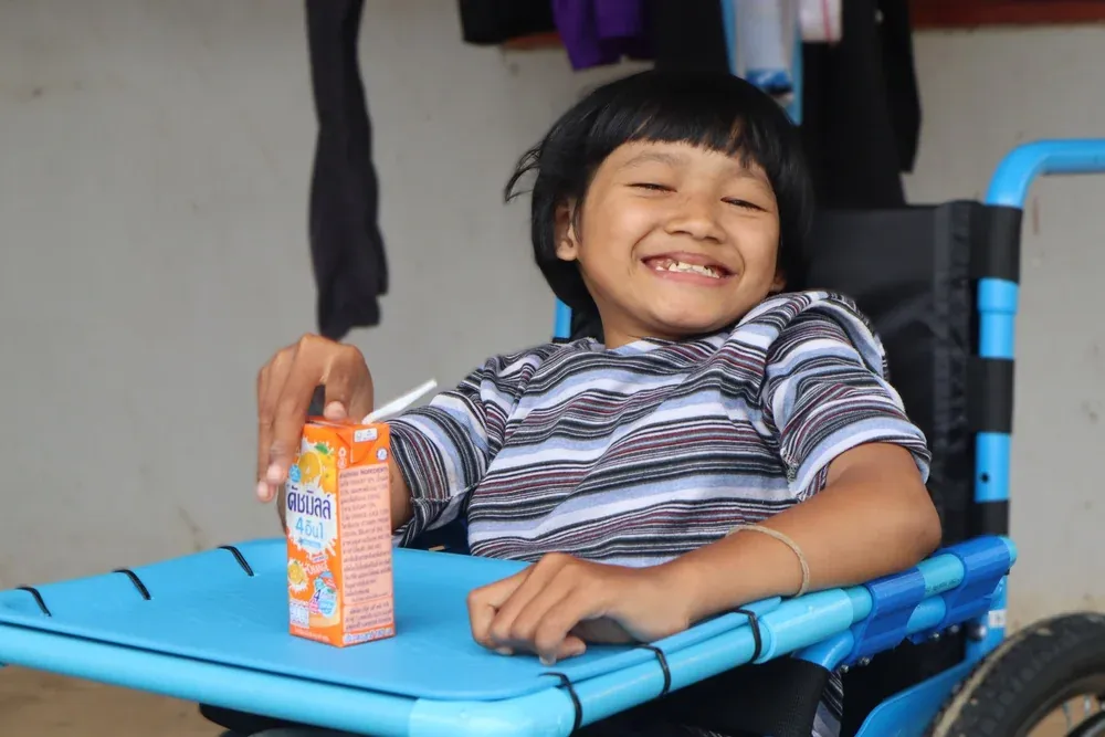 3D printed wheelchair-tray orthosis 1